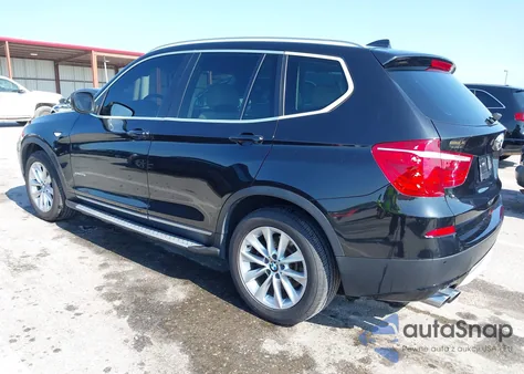 2014 BMW X3 xDrive28I z USA, uszkodzony, nr VIN 5UXWX9C57E0D21107